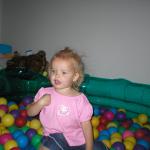 A ball pit at Grandma's House.