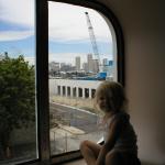 Miami - Kaylin sitting in the window