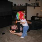 Hanging out with Mike, Being a Crazy Clown!