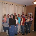 The gang at our house
